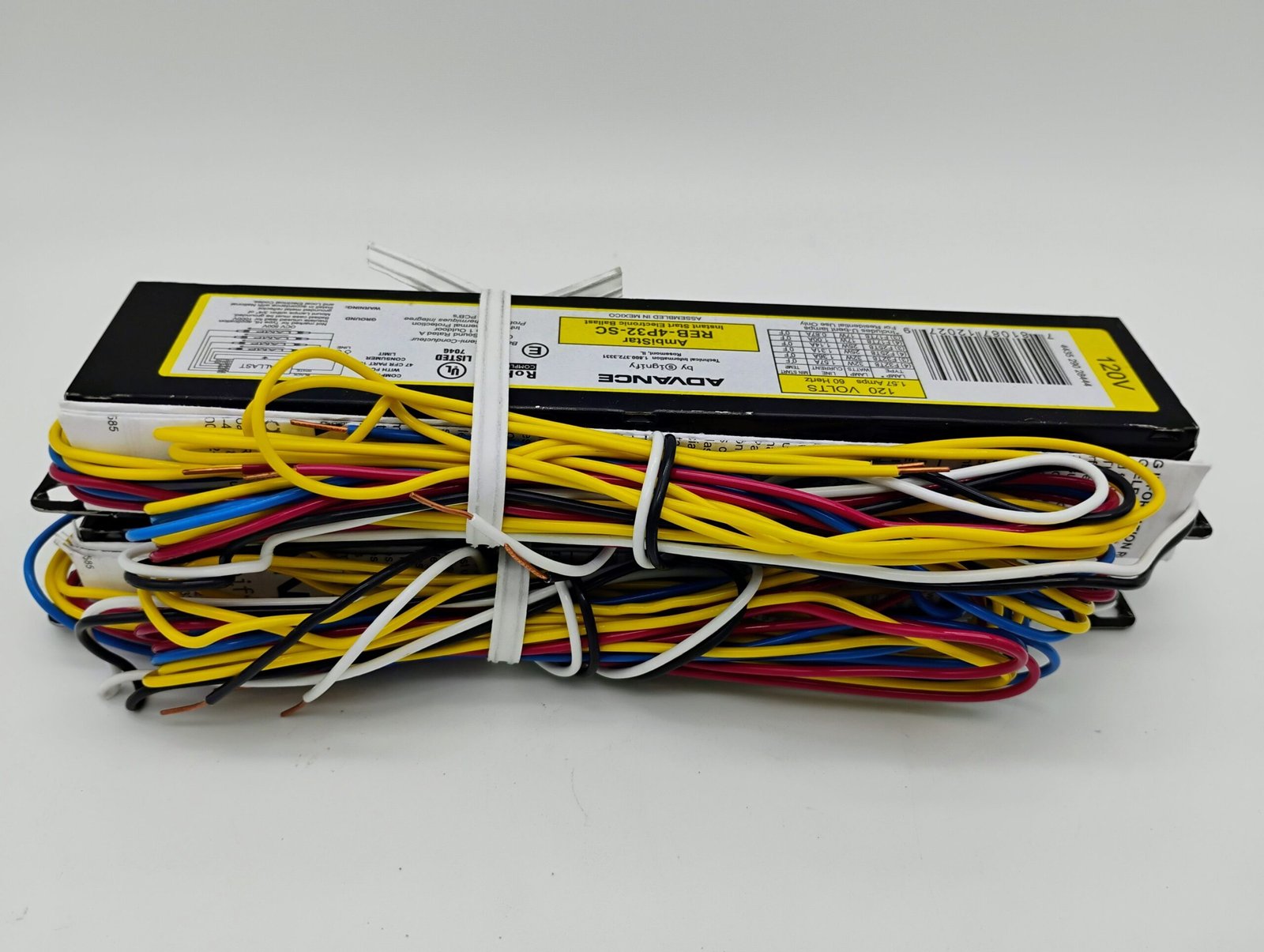 Lot of 4 Philips Advance AmbiStar REB-4P32-SC/REB-2P32-N 120V Electronic Ballast - Image 7