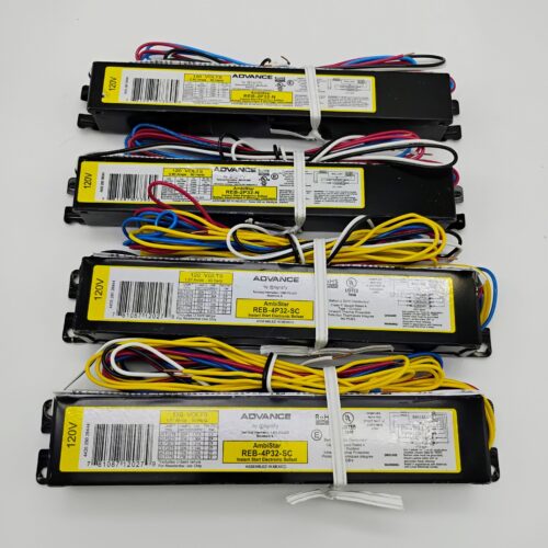 Lot of 4 Philips Advance AmbiStar REB-4P32-SC/REB-2P32-N 120V Electronic Ballast