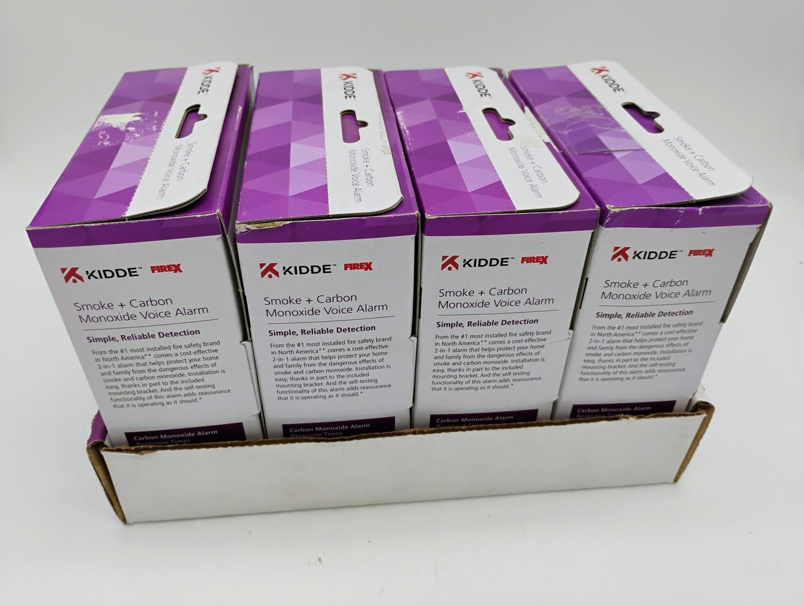 (4)Kidde Firex AA Battery Powered Smoke and Carbon Monoxide Detector - Image 6