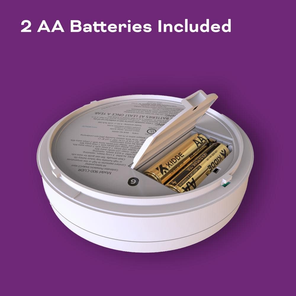 (4)Kidde Firex AA Battery Powered Smoke and Carbon Monoxide Detector - Image 8