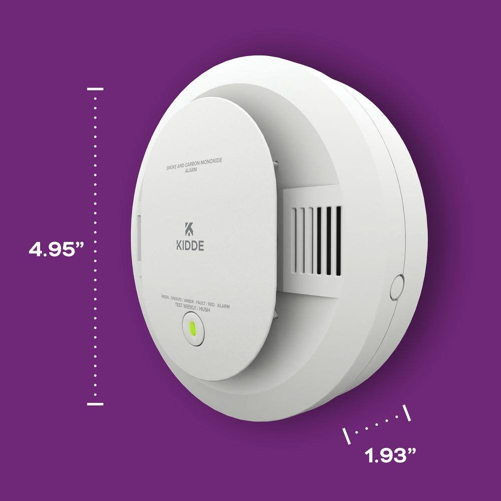 (4)Kidde Firex AA Battery Powered Smoke and Carbon Monoxide Detector - Image 12