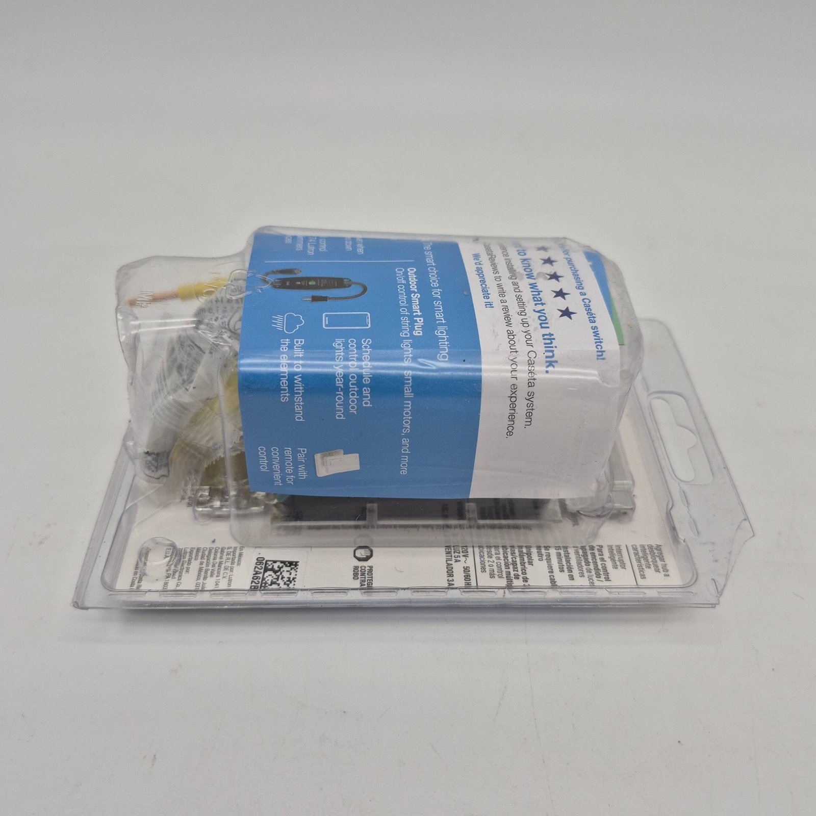 Caseta Smart Switch for All Bulb Types or Fans, 5A, Neutral Wire Required, White (PD-5ANS-WH-R) - Image 5