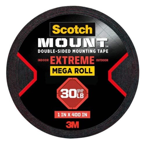 Scotch 1 in. x 11.1 yds. Permanent Double Sided Extreme Mounting Tape