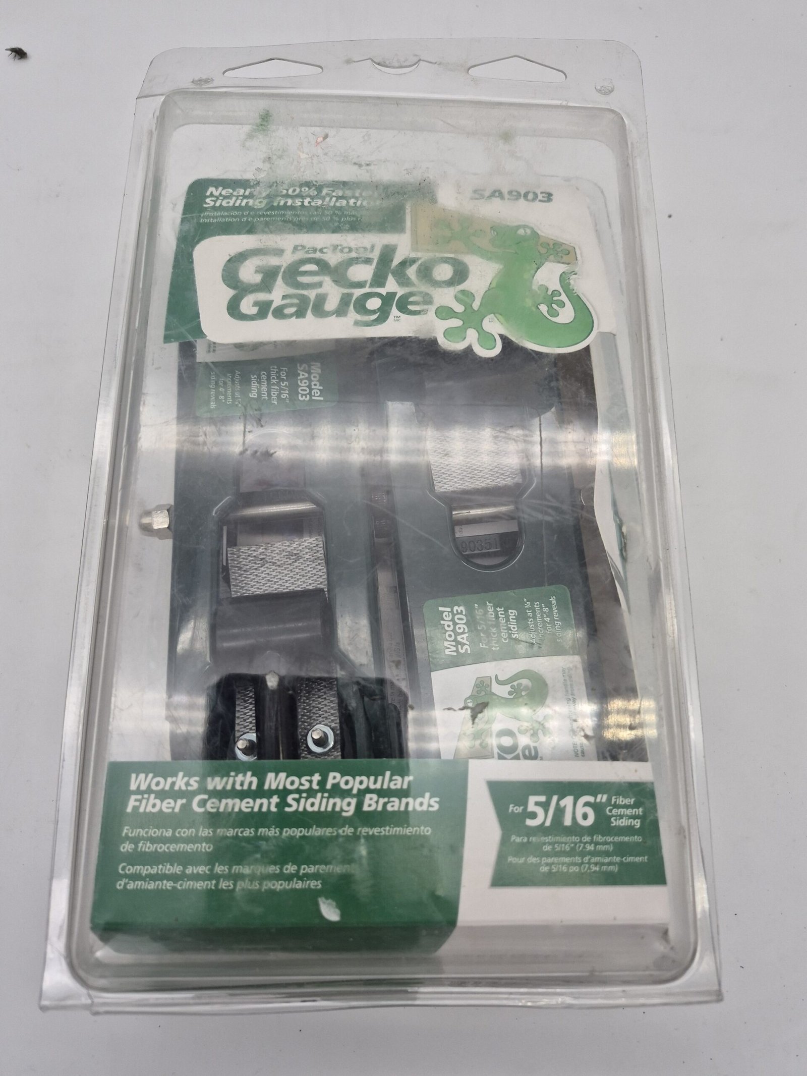 PacTool Gecko Siding Gauge for 5/16 in. Siding (1 Set Per Package) 307202020 — image 2 of 7