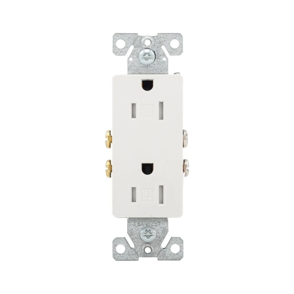 Lot 84 Eaton White Decorator: (70) 7501W Switches & (14) TR1107W TR Outlets — image 8 of 11