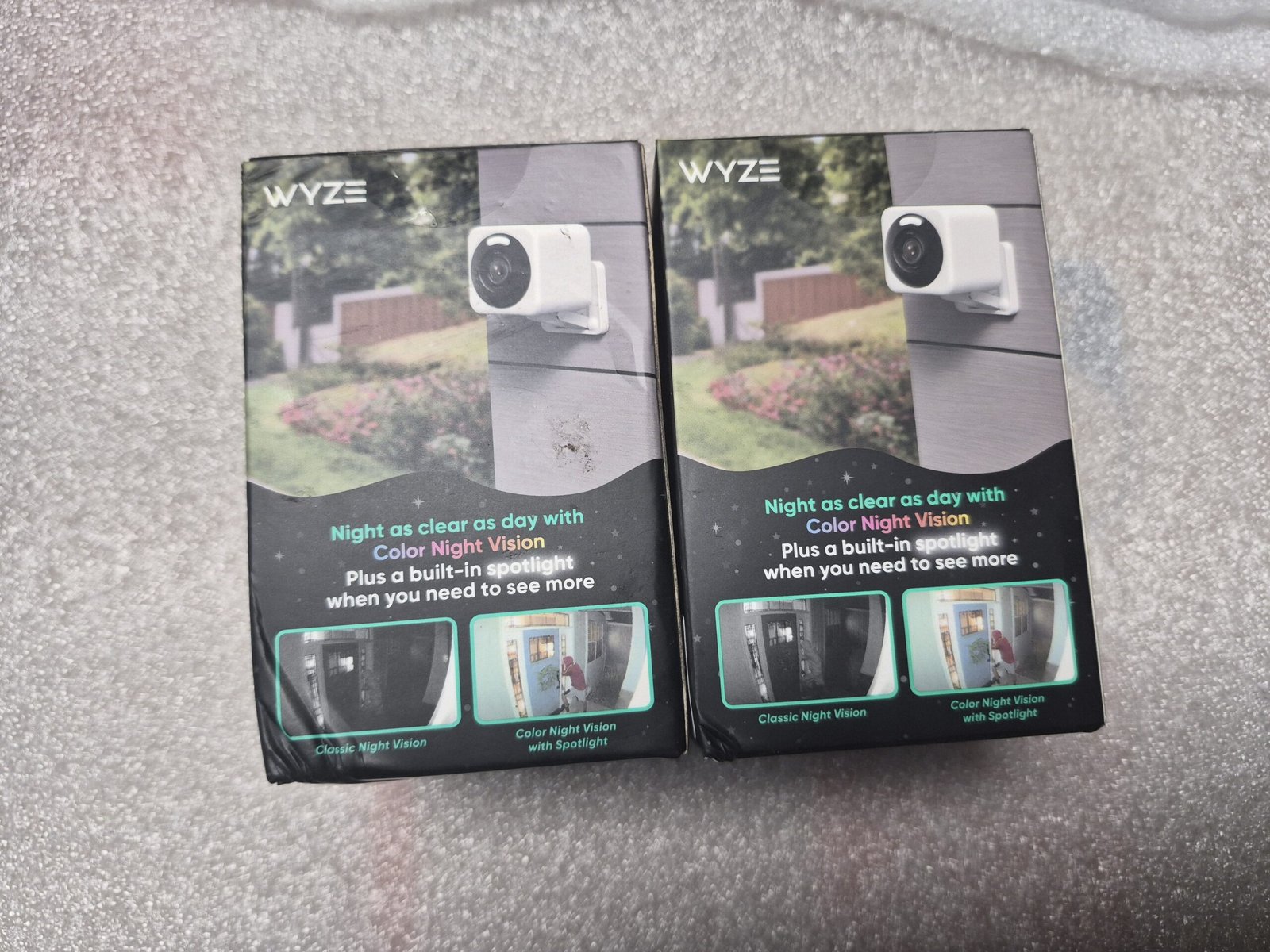(2) Sealed Wyze Cam v4 - 2.5K QHD In/Outdoor WiFi Smart Security Camera — image 4 of 19