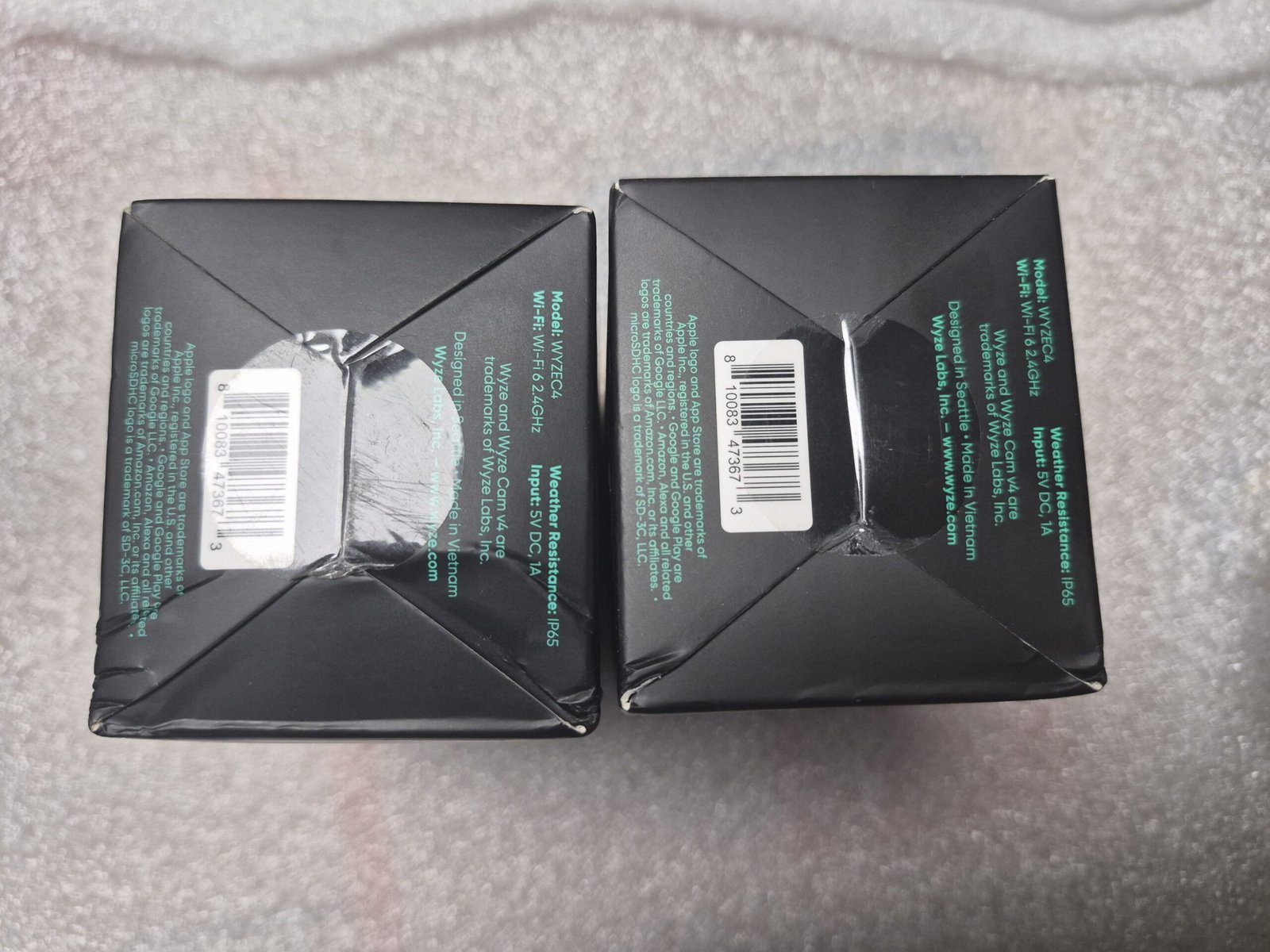 (2) Sealed Wyze Cam v4 - 2.5K QHD In/Outdoor WiFi Smart Security Camera — image 7 of 19