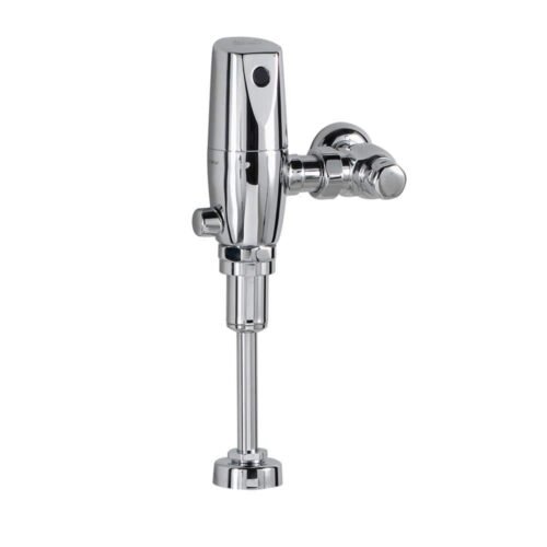 American Standard Ultima Selectronic Exposed 1.0 GPF DC Powered Urinal Flush Valve in Polished Chrome for 0.75 in. Top Spud Urinals 6063101.002 — main image