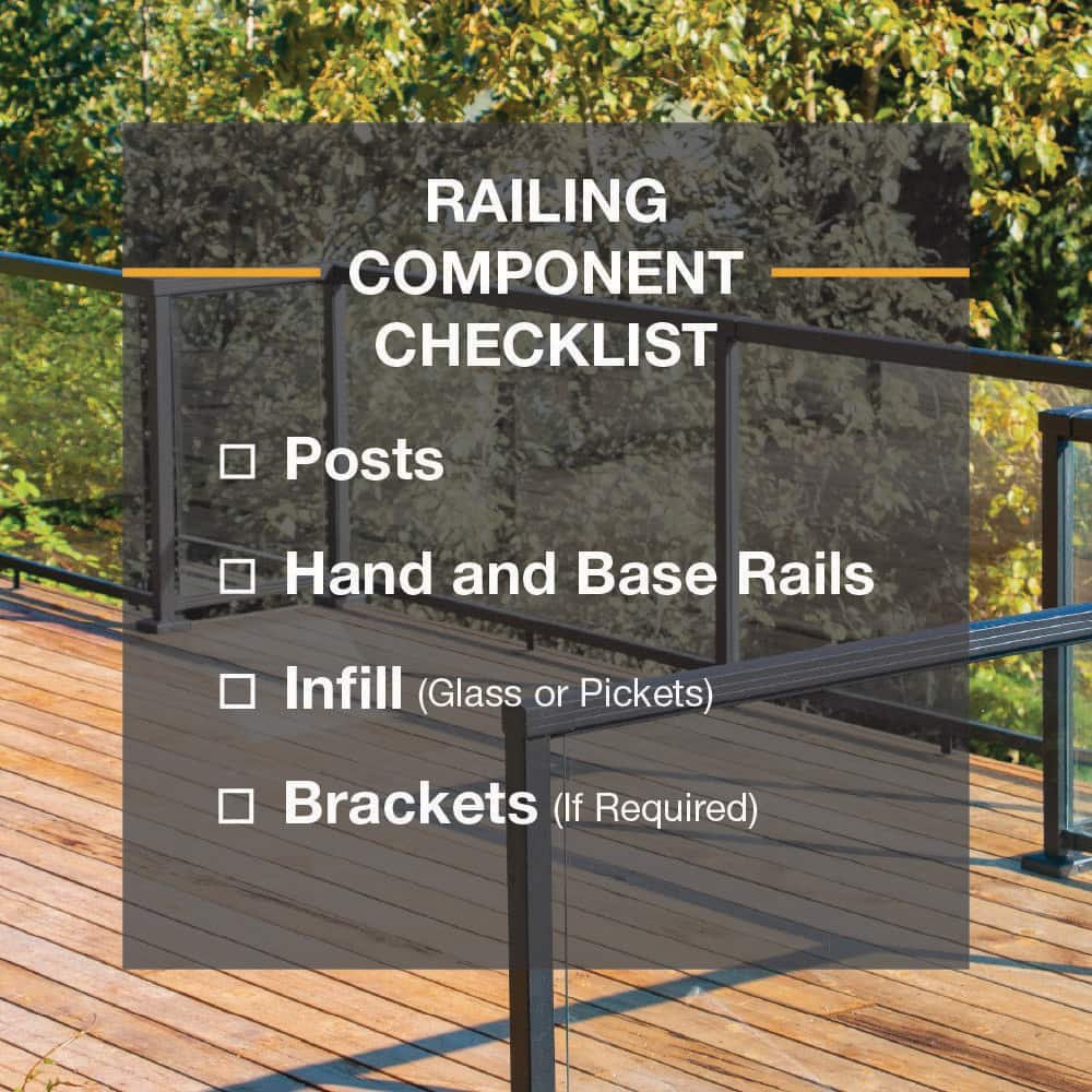 PEAK Aluminum Railing 3 in. H x 2.5 in. W Matte Black Aluminum Deck Railing Horizontal Angle Bracket Kit for 36 in. high system 36951 — image 11 of 14