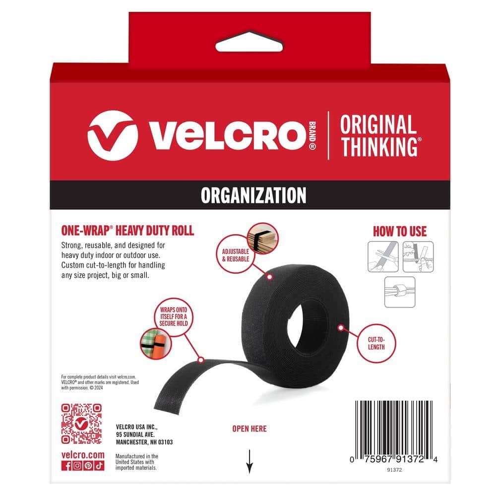 VELCRO 30 ft. x 1-1/2 in. One-Wrap Strap 91372 — image 2 of 10