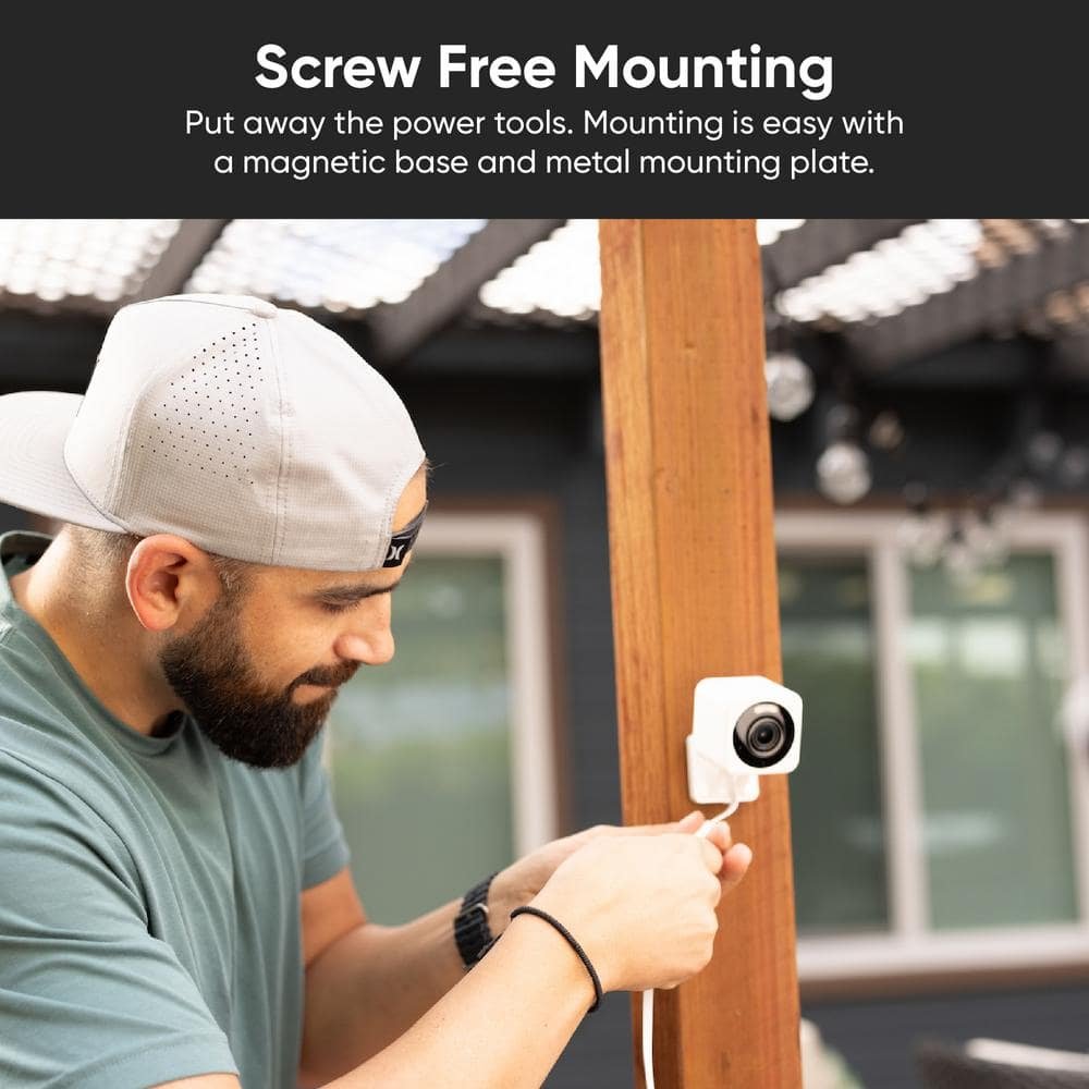 (2) Sealed Wyze Cam v4 - 2.5K QHD In/Outdoor WiFi Smart Security Camera — image 11 of 13