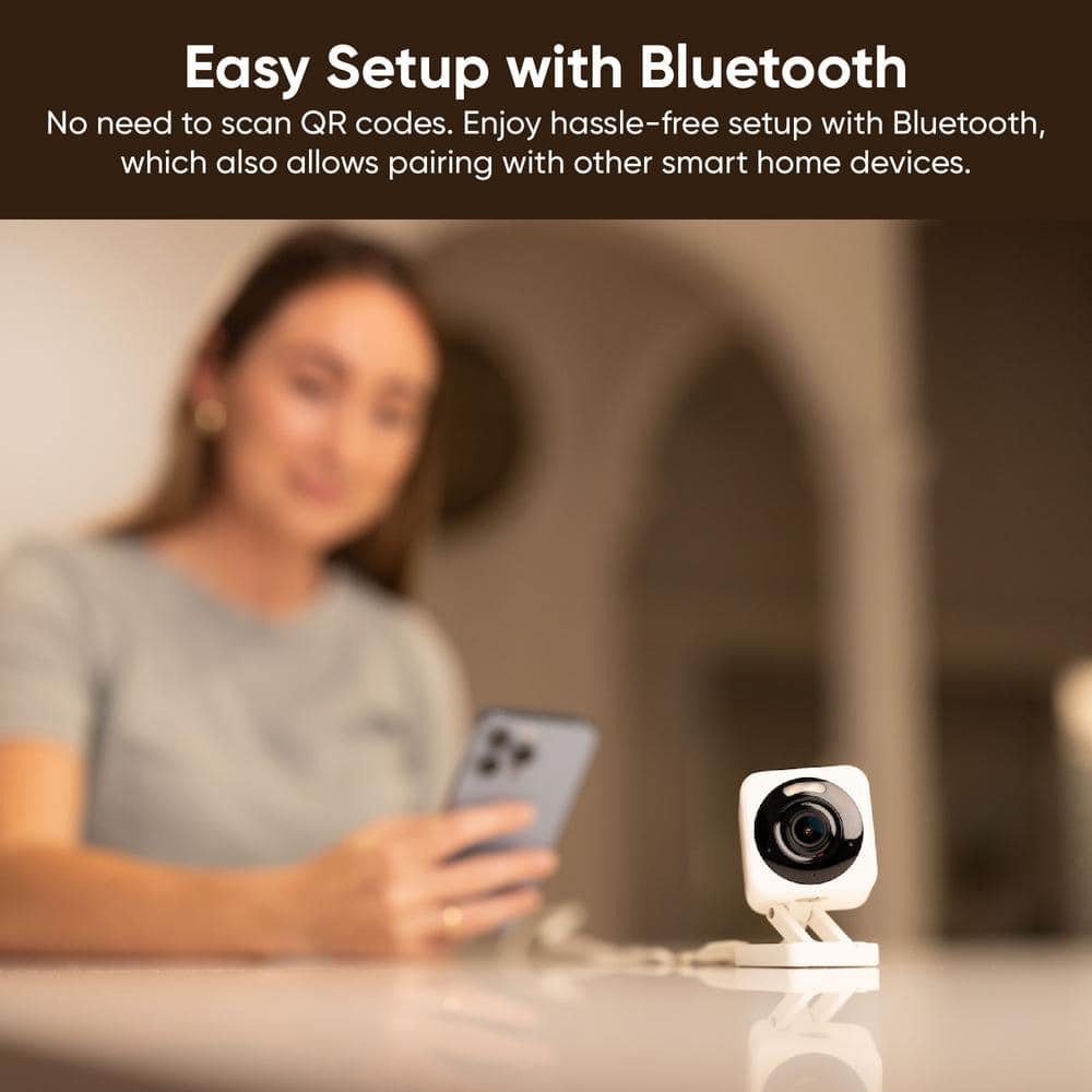 (2) Sealed Wyze Cam v4 - 2.5K QHD In/Outdoor WiFi Smart Security Camera — image 2 of 13