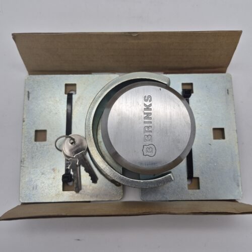 Brinks Combination Puck Lock and Round Hasp — main image