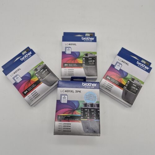Genuine Brother LC401XL High Yield Ink Cartridges - Pick Your Bundle BK/CMY — main image