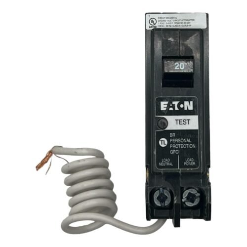 Eaton BRN120GF Br Gfci, 5ma, 1 Pole, 10kaic, 20a, Pigta — main image