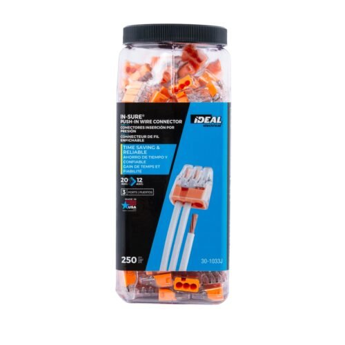 Ideal 30-1033J In-Sure Wire Connector Pack of 250, N/A — image 6 of 8