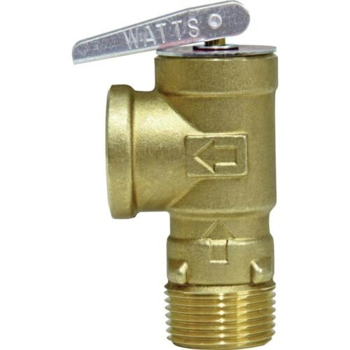 3/4 In Lead Free Copper Poppet Type Pressure Relief Valve, Test Lever, 150 psi — main image