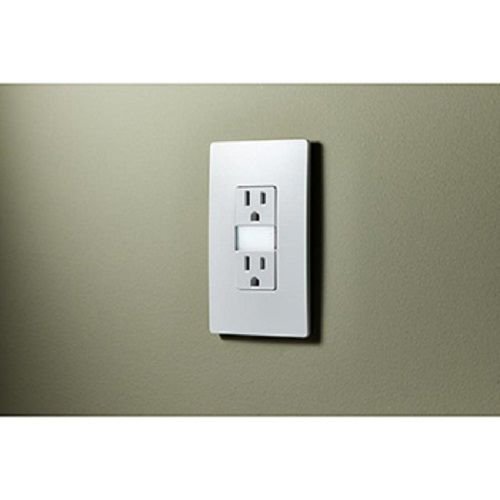 Pass & Seymour NTL885TRW 15A 125W Decorator Tamper-Resisitant Nightlight Outlet — image 3 of 5