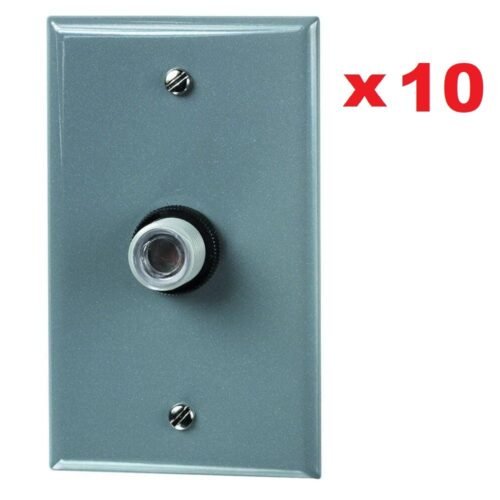 Lot of 10 Intermatic K4000 Series 1800W Dusk Dawn Wall Mount Light Control Gray — main image