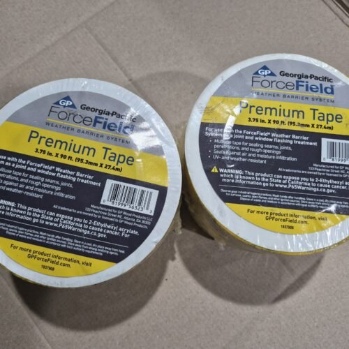 Lot of 2 ForceField 3.75 in. x 90 ft. Premium Flashing Tape 1366538 — main image