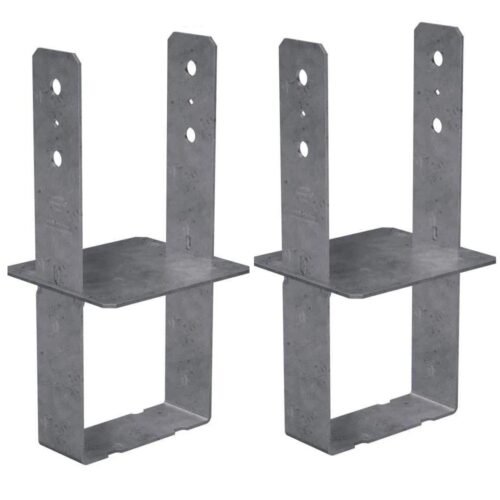 Lot of 2 Simpson Strong-Tie CB Hot-Dip Galvanized Column Base for 8x8 Lumber — main image