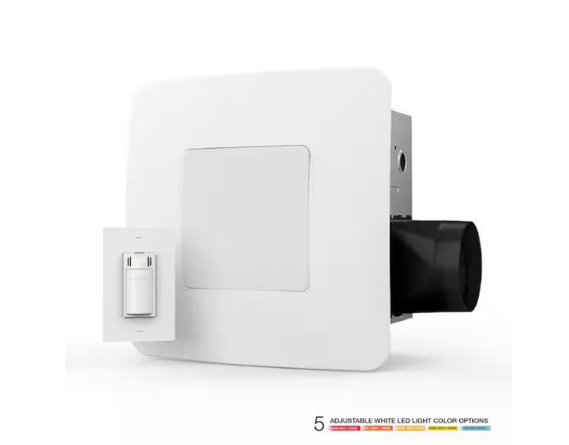 ReVent 110 CFM Ceiling/Wall Easy Roomside Installation Bathroom/Bath Exhaust Fan — main image