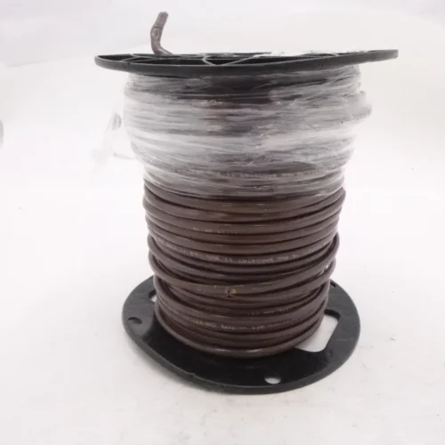 Coleman Cable 553080407 Thermostat Wire 18/8 250ft Brown CL2 Solid Bare Copper New — main image