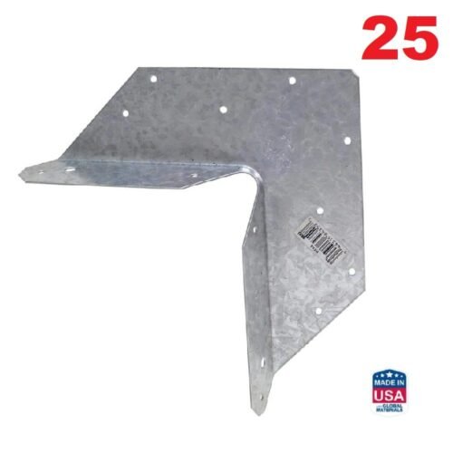 25 Simpson Strong-Tie RTA 18-Gauge Galvanized Rigid Tie Angle for 4x Joist/Post — main image