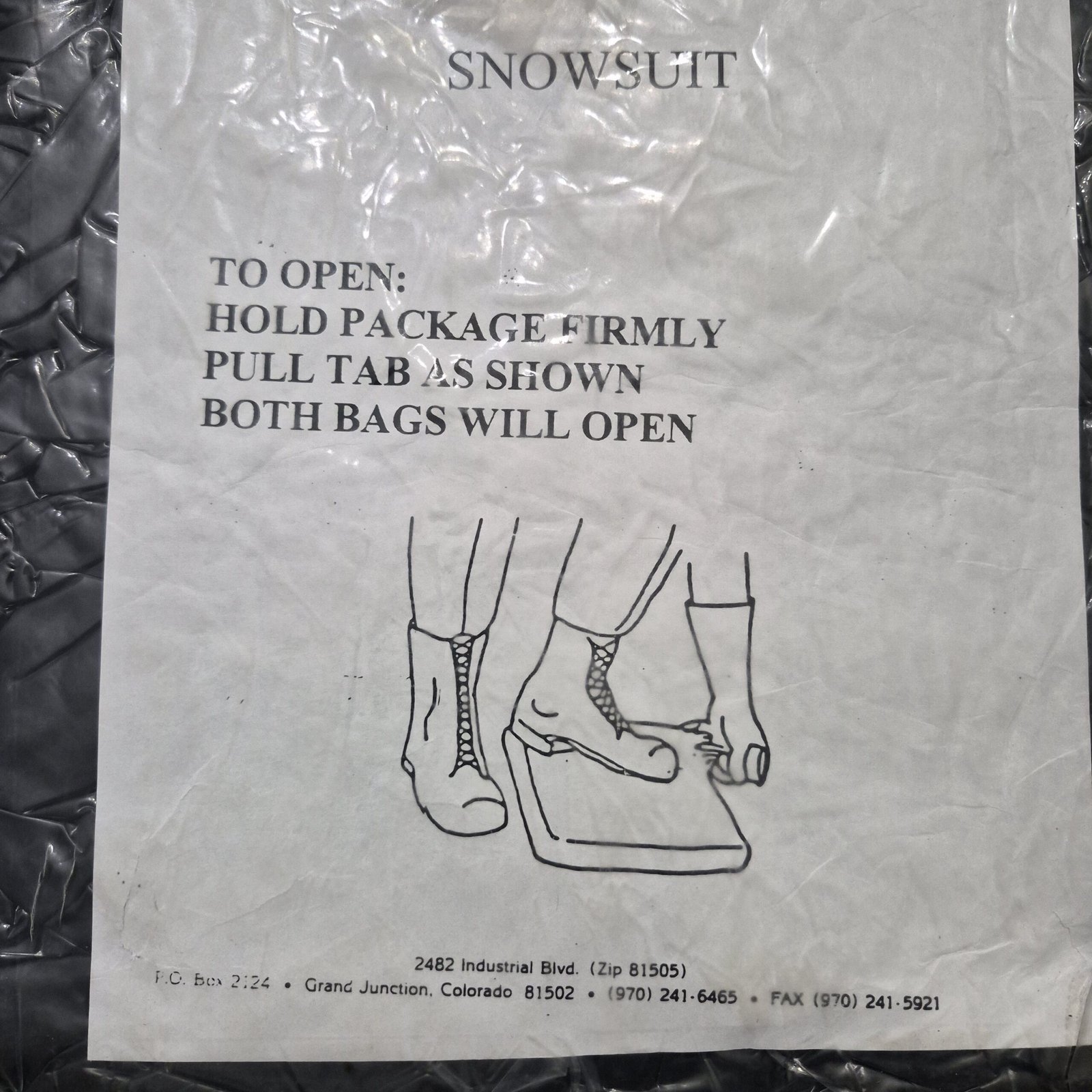 Genuine Wiggy's Inc. Survival Snowsuit Lamilite insulation — image 5 of 6