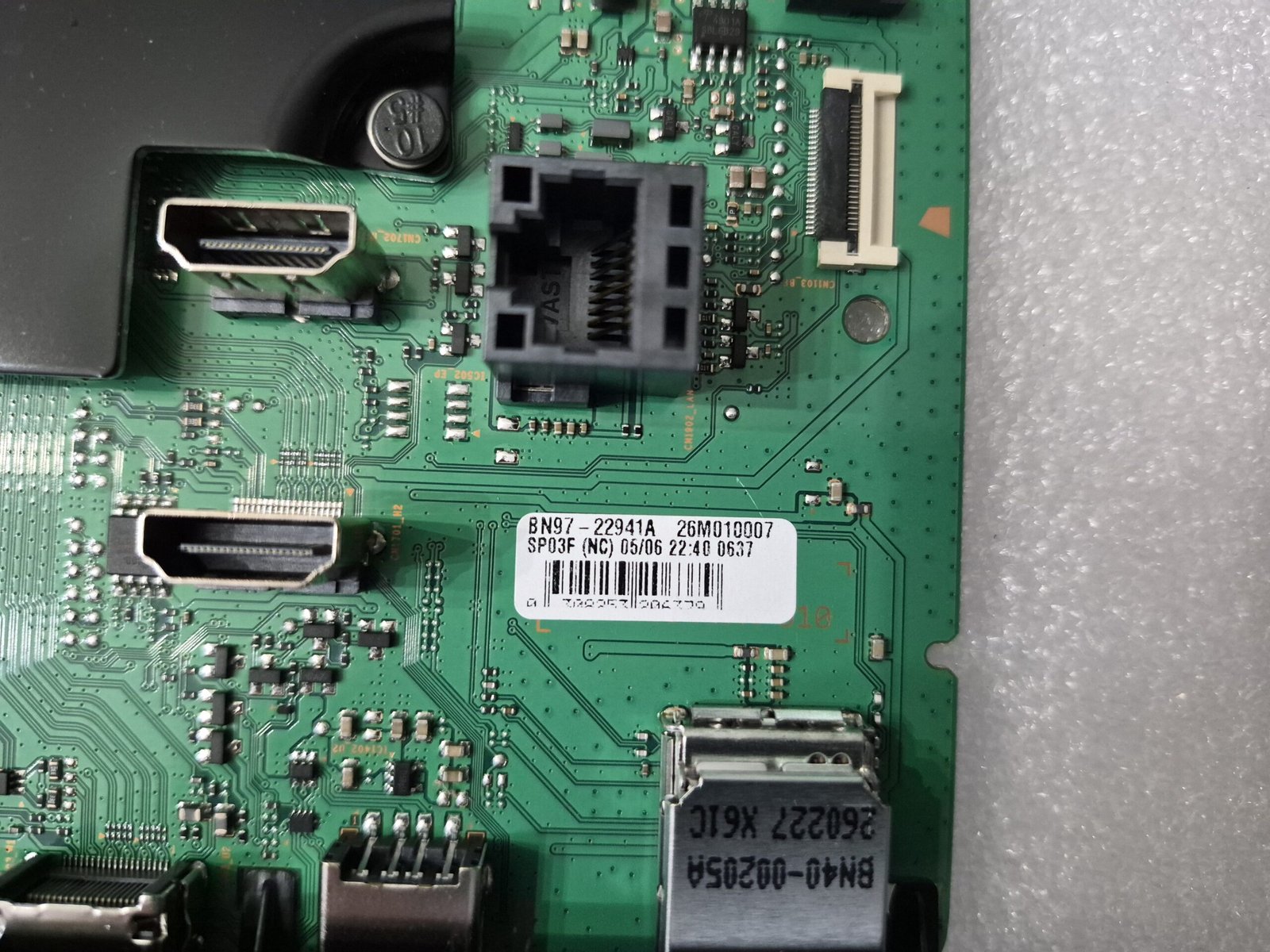 OEM Samsung UN65U8000H 65" TV Main Board Motherboard BN94-18972A (2026) — image 4 of 8