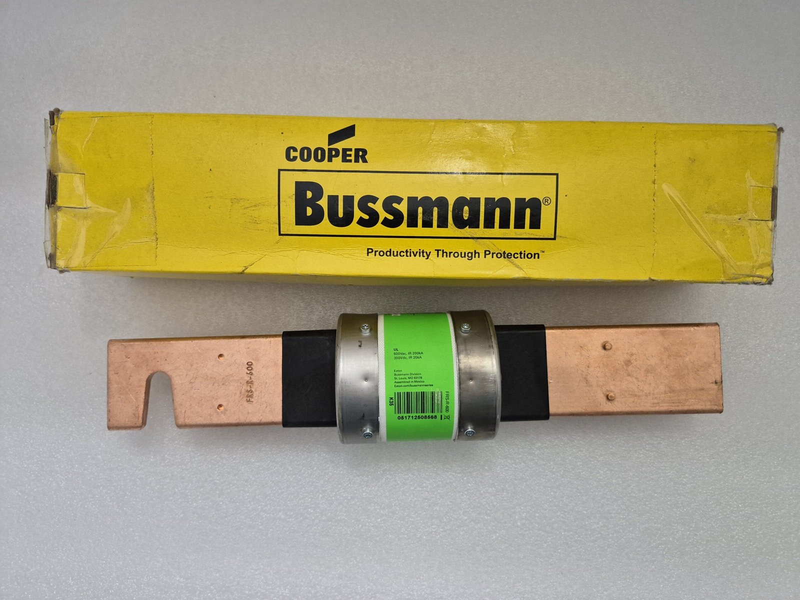 Bussmann FRS-R-600 600A 600V Class RK5 Time-Delay Fuse New — image 5 of 9