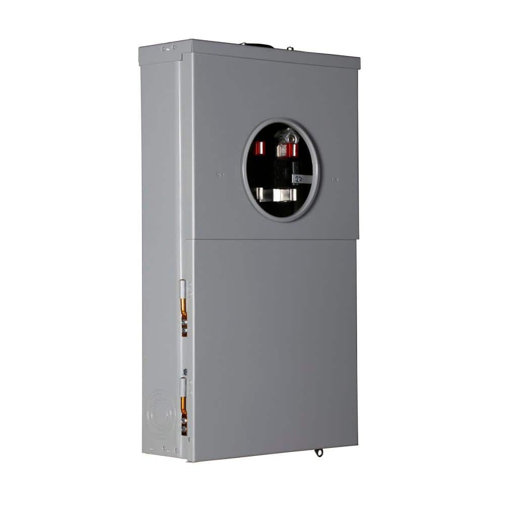 Eaton 100 Amp 12-Space 24-Circuit EUSERC Surface BR Type Main Breaker Meter Breaker MBE1224B100TS — image 3 of 6