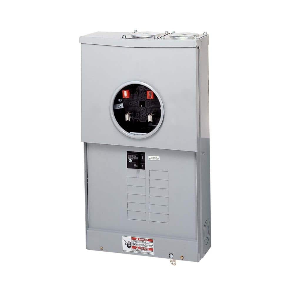 Eaton 100 Amp 12-Space 24-Circuit EUSERC Surface BR Type Main Breaker Meter Breaker MBE1224B100TS — image 6 of 6