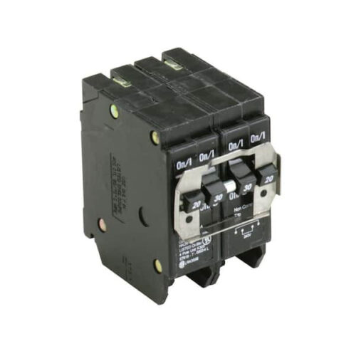 BR 1-20 A 2 Pole and 1-30 A 2 Pole (Independent Trip) Circuit Breaker BQ220230