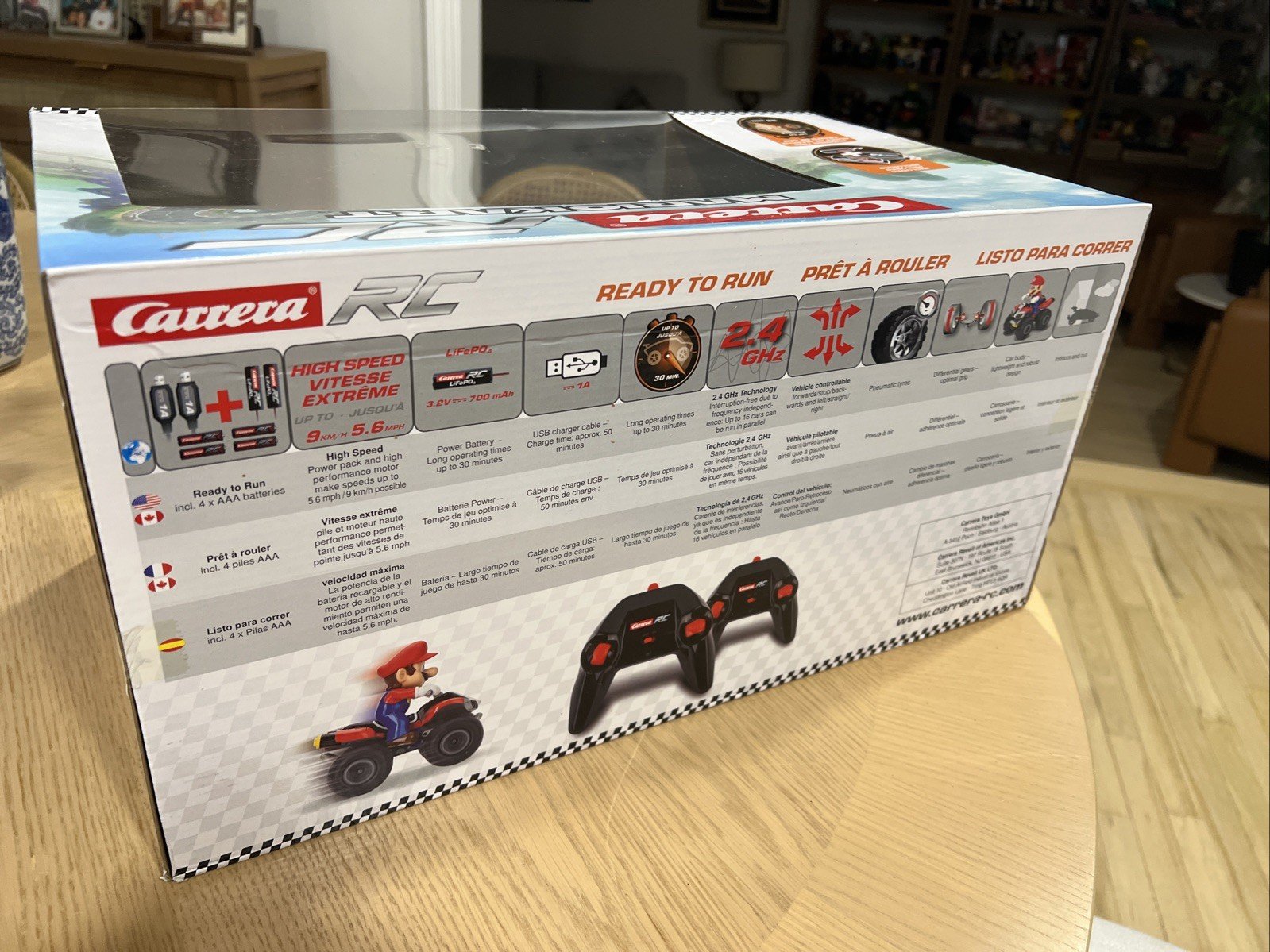 Carrera Mario Kart Pipe Racers Remote Control Pack Mario & Yoshi Rc — image 4 of 7