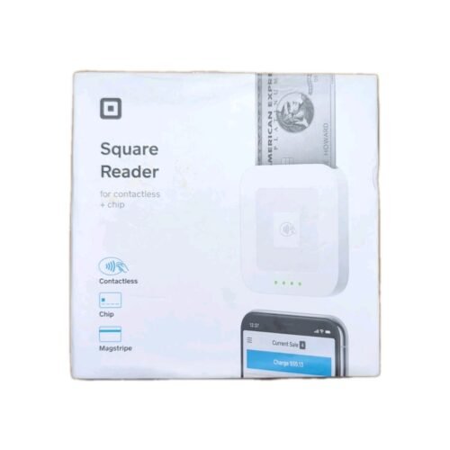 Square Reader For Contactless + Chip (A-SKU-0485) w/Magstripe Reader (Sealed)