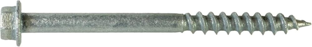 499-Count Strong-Drive Connector Screws - 10 x 2-1/2 in. Hex Drive Galv., Mech. - Image 5