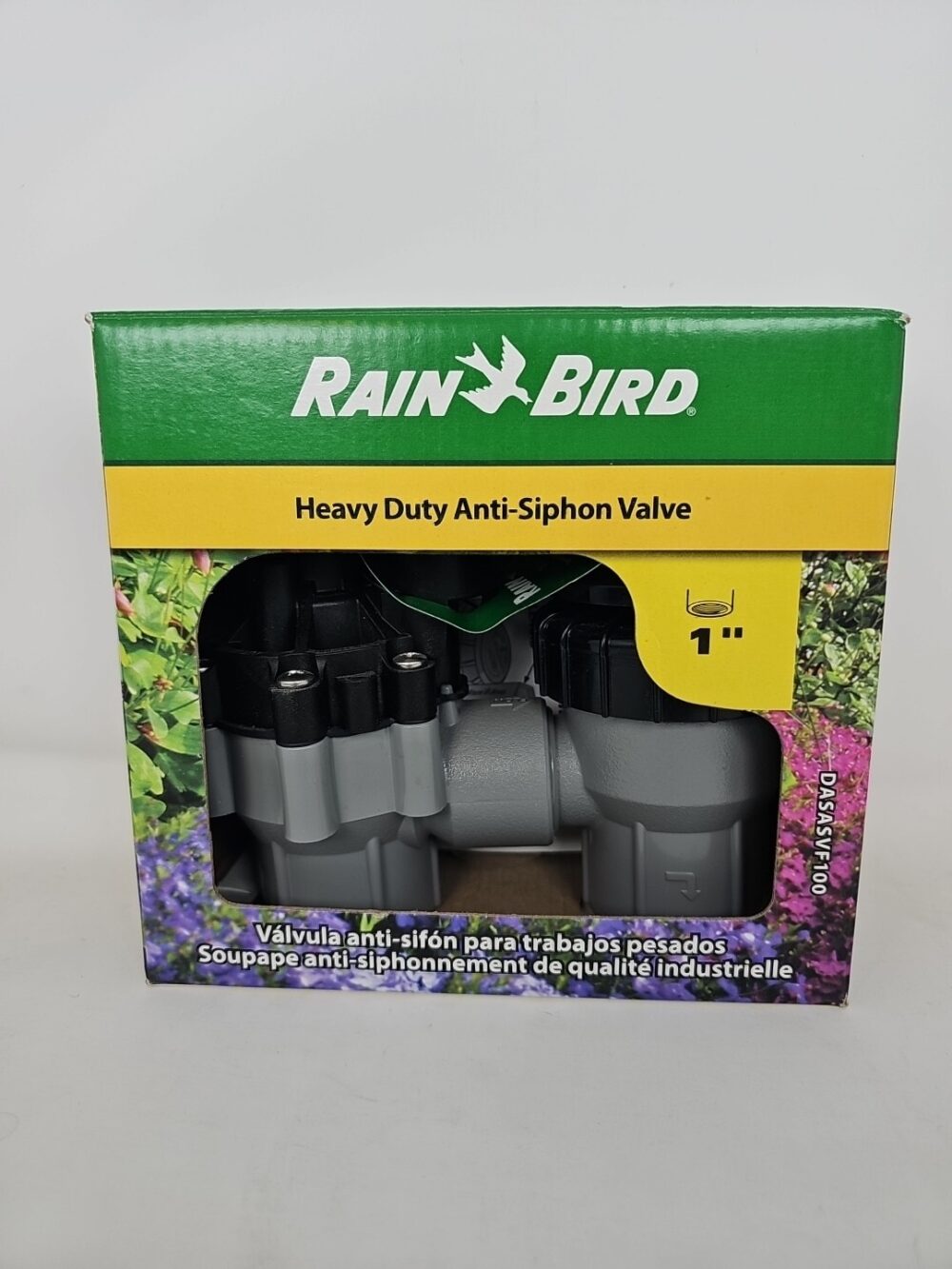 Rain Bird Heavy Duty Anti Siphon Valve DASASVF100 Electric Sprinkler Valve New
