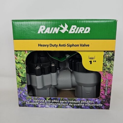 Rain Bird Heavy Duty Anti Siphon Valve DASASVF100 Electric Sprinkler Valve New