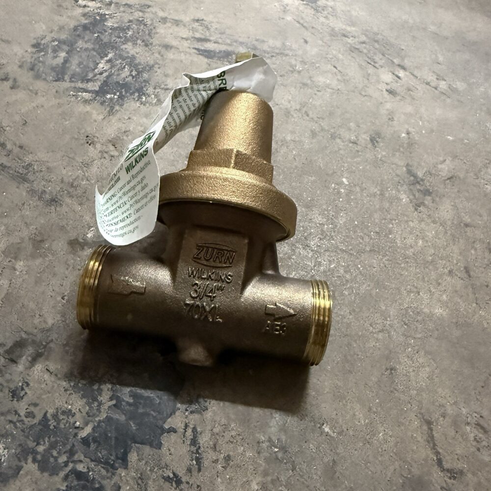 Zurn Wilkins 3/4" 70XLDU Pressure Reducing Valve (No Union Fittings) - Image 3