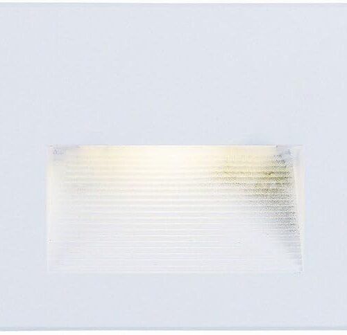 Maxim Path-4W 1 LED Step Light-5 Inches Wide by 3 inches high-White Finish — image 3 of 14