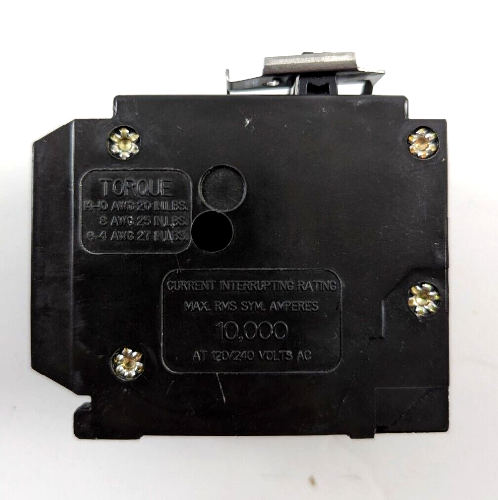 Eaton BQC215220 Breaker Non-CTL, 15/20A, 2P, 120/240V, 10 kAIC, CTL Quad, BR Series - Image 3