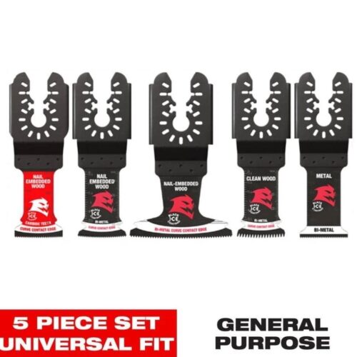 New Diablo Universal Fit Wood and Metal Oscillating Blade Set (5-Piece) DOU5SPC