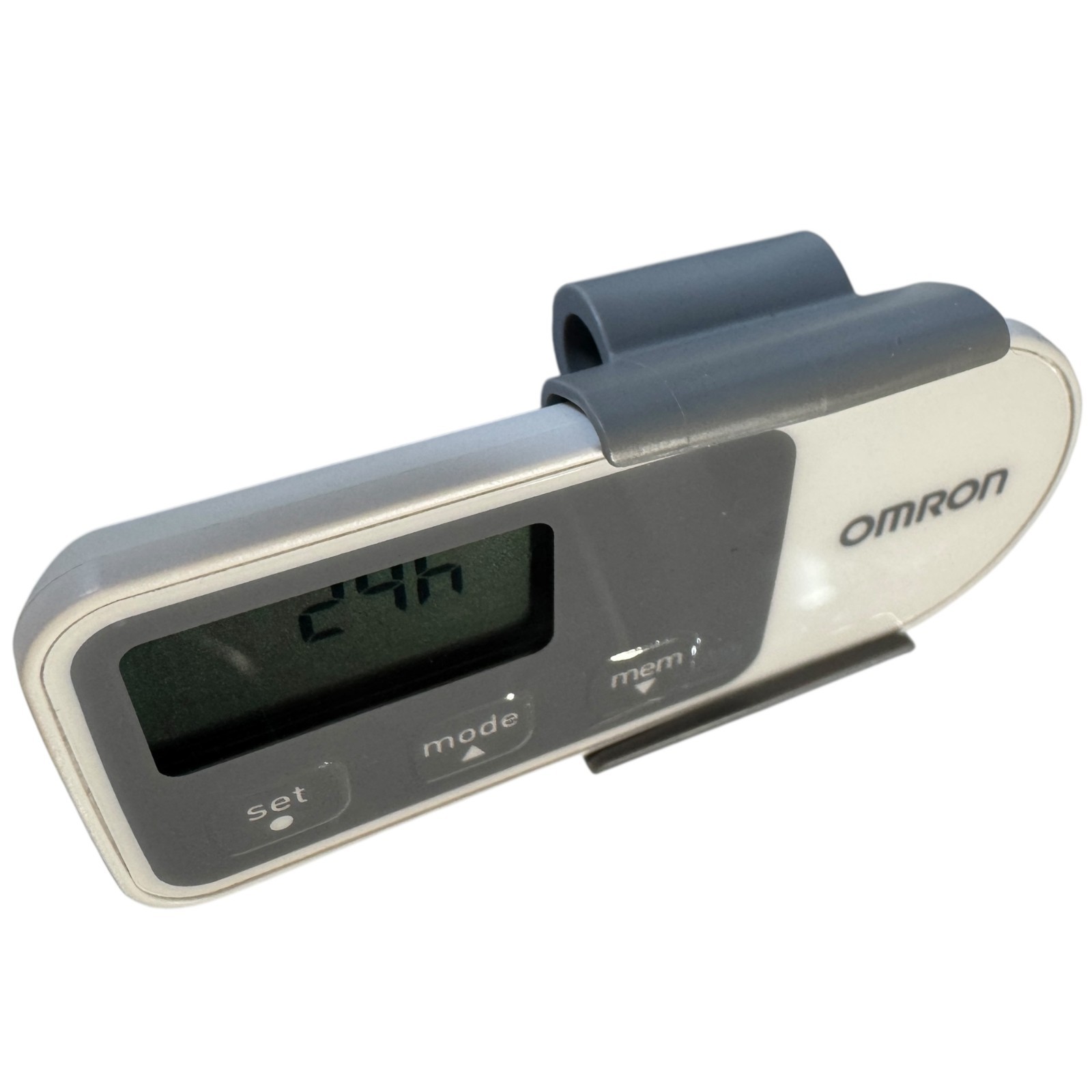 Omron HJ-320 Tri-Axis Pedometer Step Counter w/ Holder Works Great - Image 7