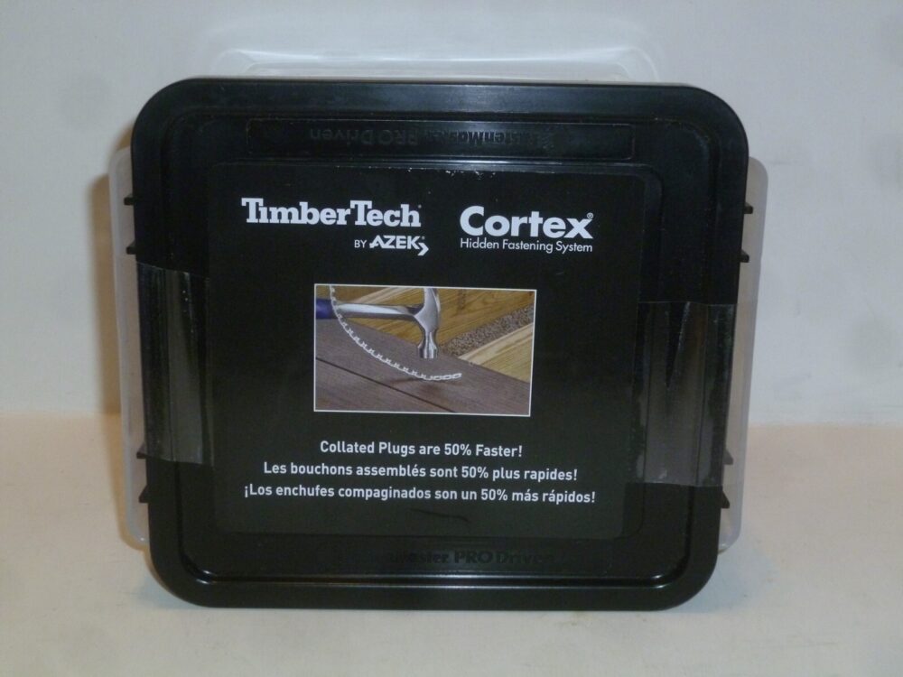 TimberTech Cortex by AZEK 2.5” Hidden Deck Fastening System Mocha Legacy Series - Image 6