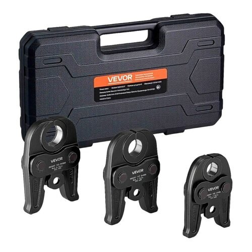 VEVOR MegaPress Jaws 3PCS Pressing Jaws 1/2" 3/4" 1" for Standard Press Tools — main image