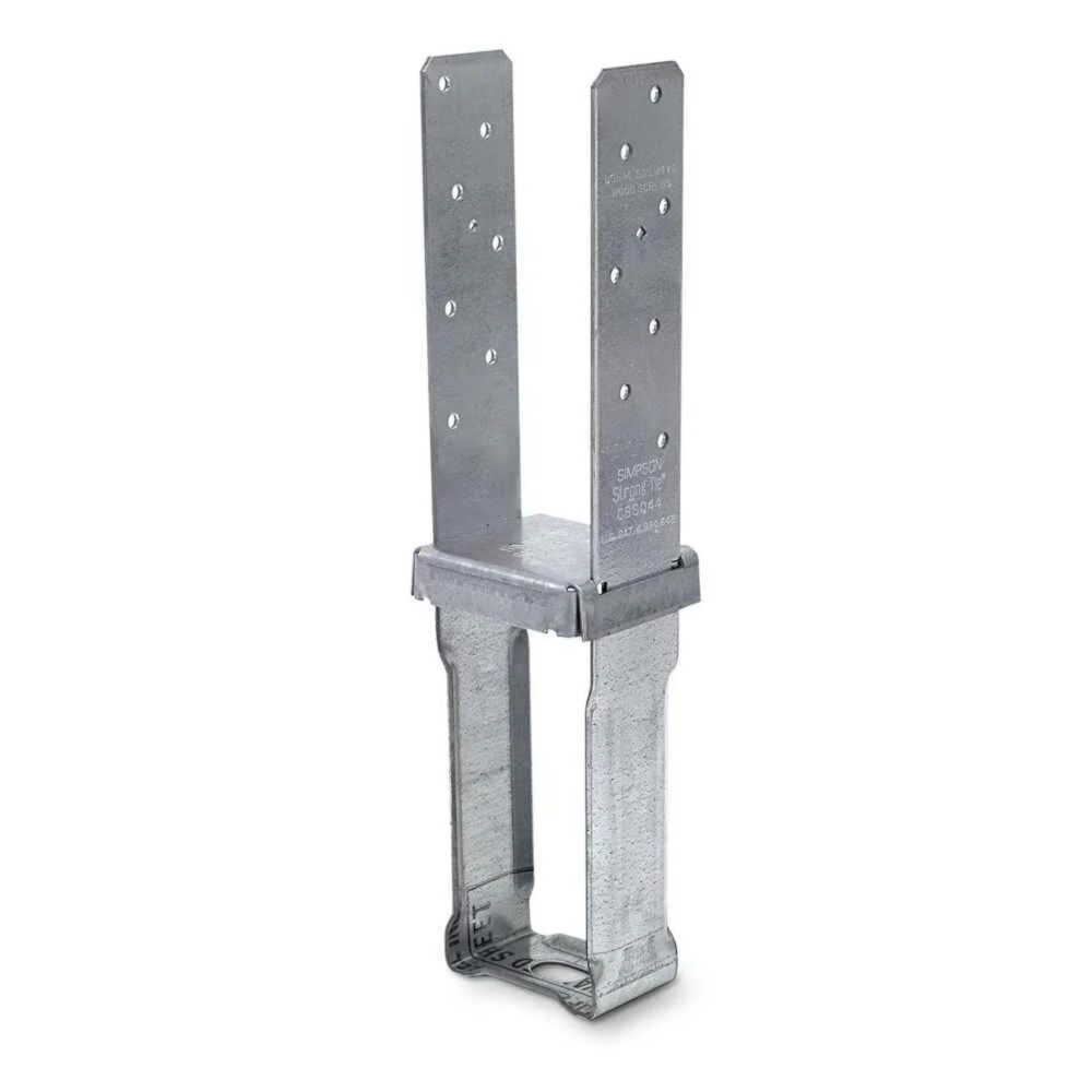 Simpson CBSQ46-SDS2 Galvanized Standoff Column Base for 4x6