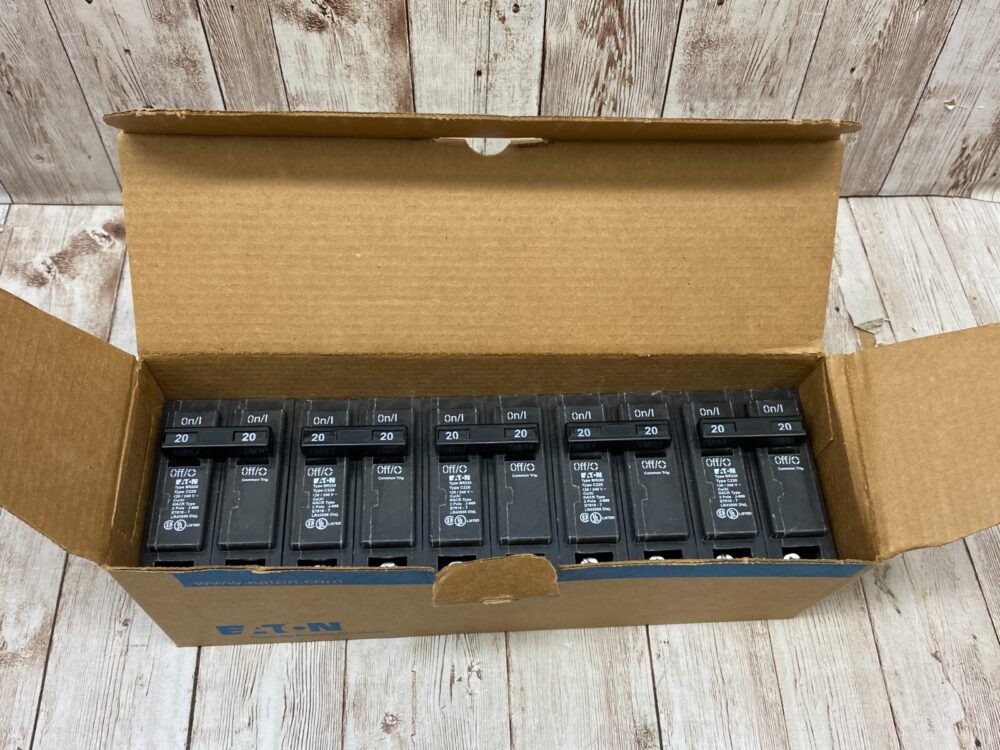 (5) EATON BR220 Circuit Breakers 20 AMP 2 Pole Type BR *NEW IN BOX* FREE SHIP - Image 3