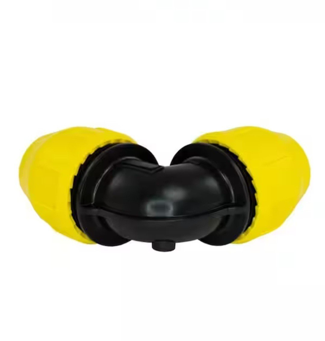 Home-Flex 1-1/4 in. IPS SDR 10 Underground Yellow Poly Gas Pipe 90-Degree Elbow - Image 3