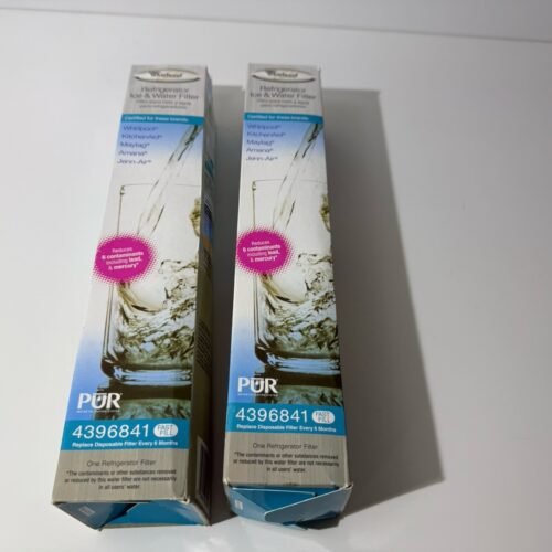 NEW SEALED 2 LOT Whirlpool Pur 4396841 Replacement Refrigerator Water Filter — main image